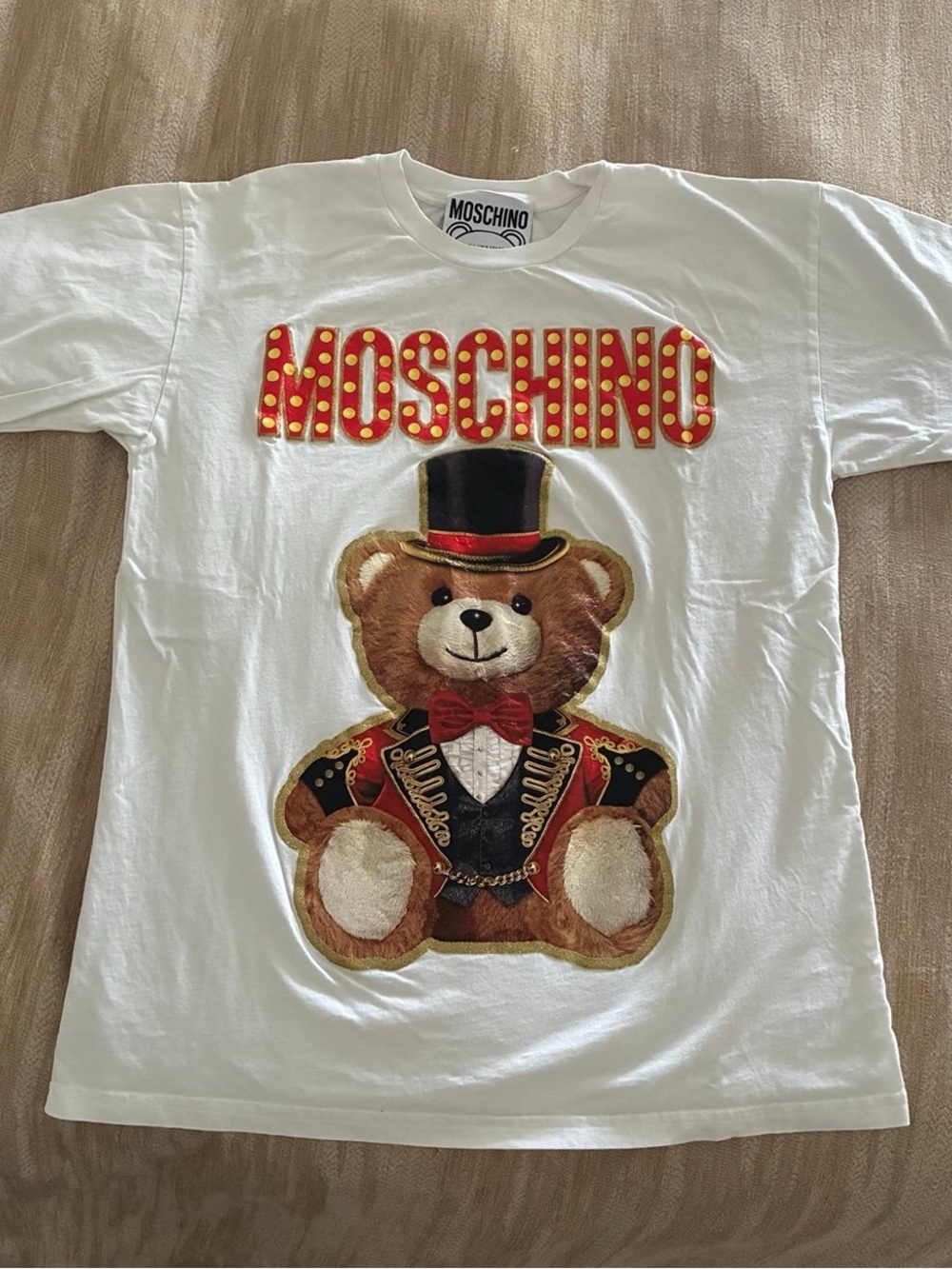 Moschino Oversized Bear Graphic T-shirt